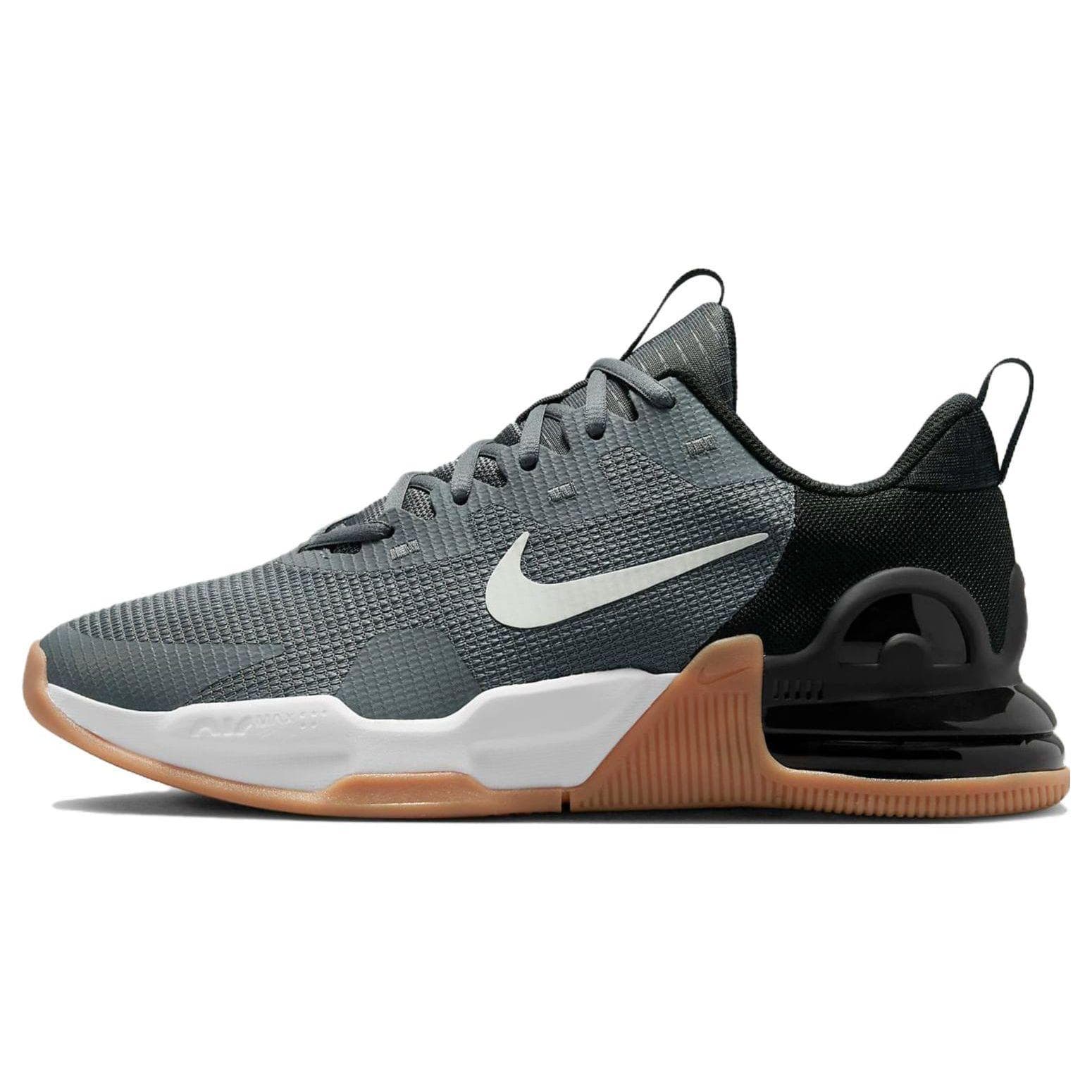 Adidași Bărbați Nike Air Max Alpha Trainer 5 Gri Fier Gum Negru Gum-Maro Mediu Phantom DM0829-008 cm
