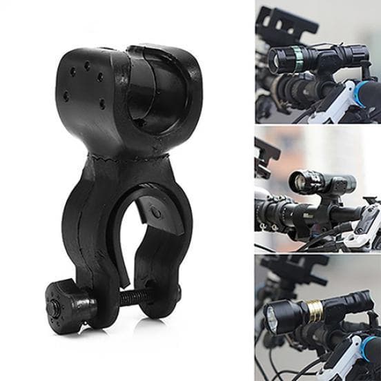 Suport nou 360 de grade pentru bicicletă pentru bicicletă pentru lanternă cu LED-uri Clemă pentru lanternă Pretty Sotre