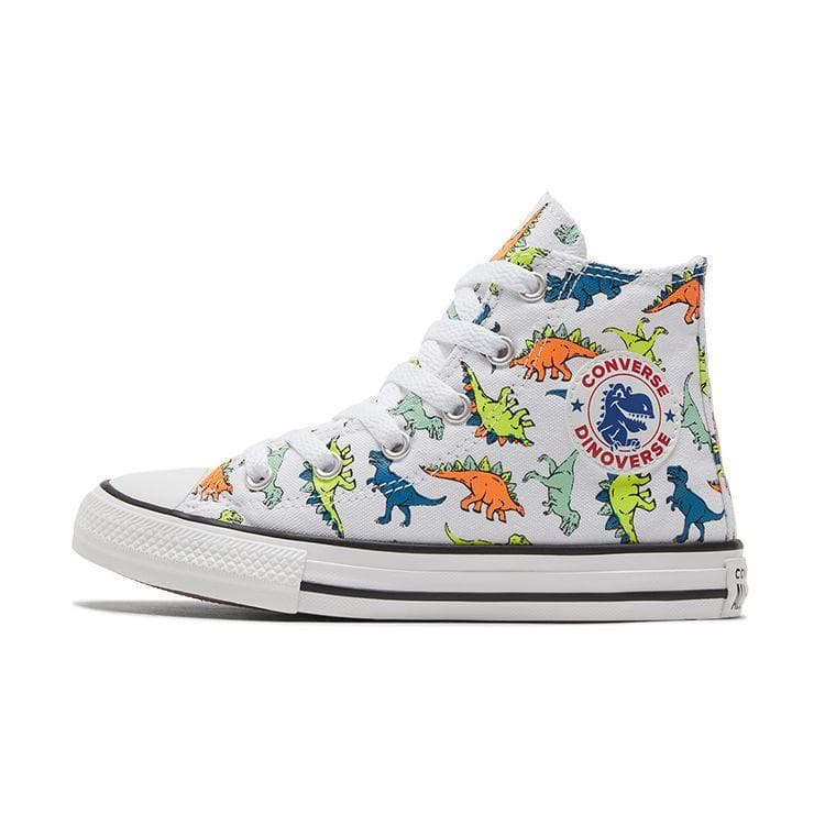 Pantofi Converse Chuck Taylor All Star High Top Pânză Imprimeu Dinozaur Adidași Copii 669671C