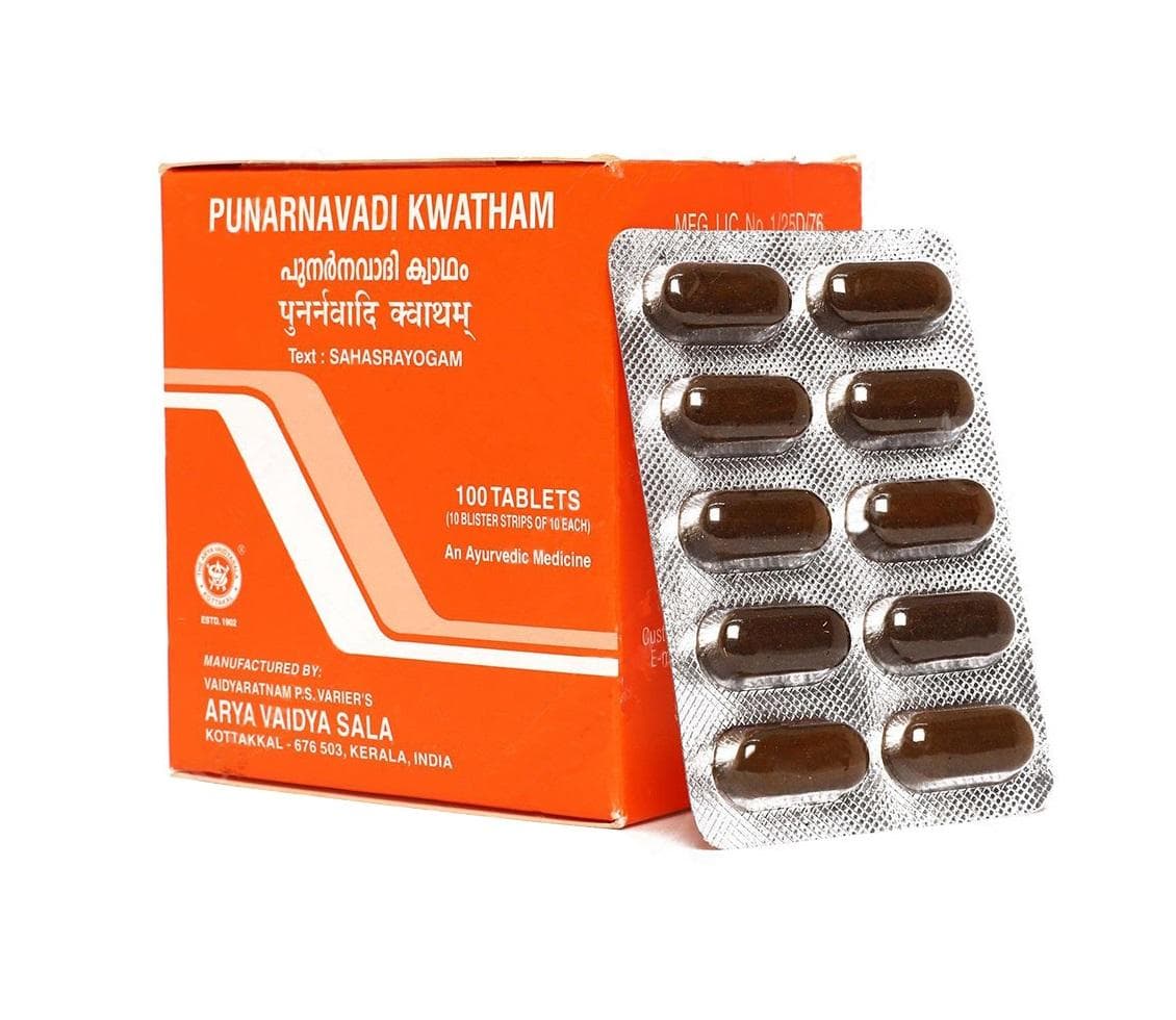Punarnawadi Kwatham (100 filă), Punarnavadi Kwatham, Kottakkal Ayurveda
