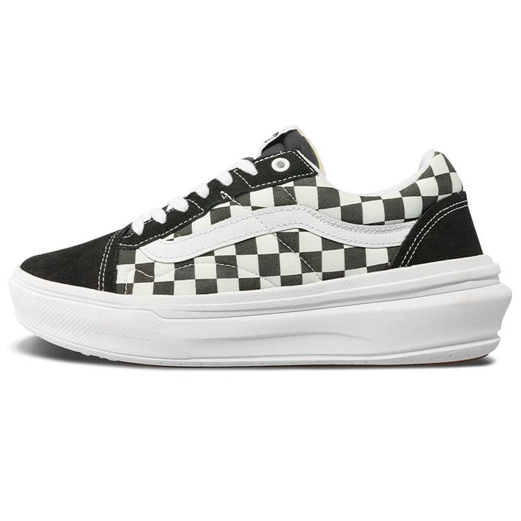 Vans Old Skool Overt CC Checkerboard - Pantofi negri unisex VN0A7Q5E95Y cm