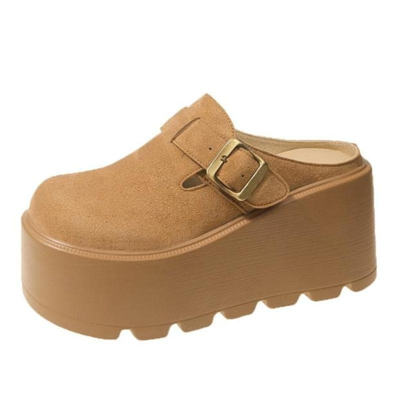 Modă 2025 Nou Cizme cu Platformă Groasă de 9cm Pantofi de Casă de Designer Balerini Casual Papuci de Casă de Damă pentru Mers Pantofi Loafers de