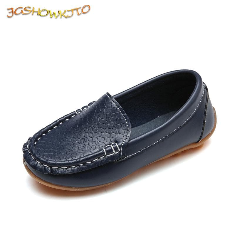 JGSHOWKITO Pantofi pentru copii Culori bomboane Unisex Băieți Fete Mocasini moi Pantofi din piele PU cu slip-on Pentru copii Mărimea 21-38 Mocasin