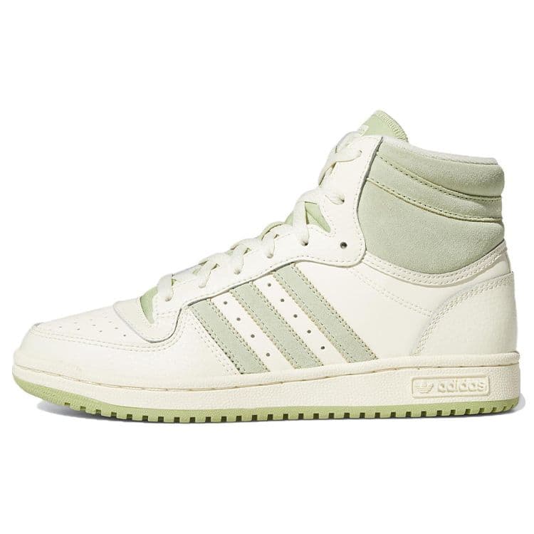 Adidas Originals Top Ten RB Piele Rezistent la Alunecare Durabil Ușor High Top Pantofi de Skate Adidași Femei Albastru Alb GX0815 cm