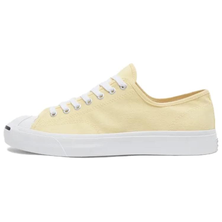 Converse Jack Purcell Slip-On Versatil Antiderapant Durabil Pantofi de Skate Low-Top Unisex Sneaker Galben A11964C cm