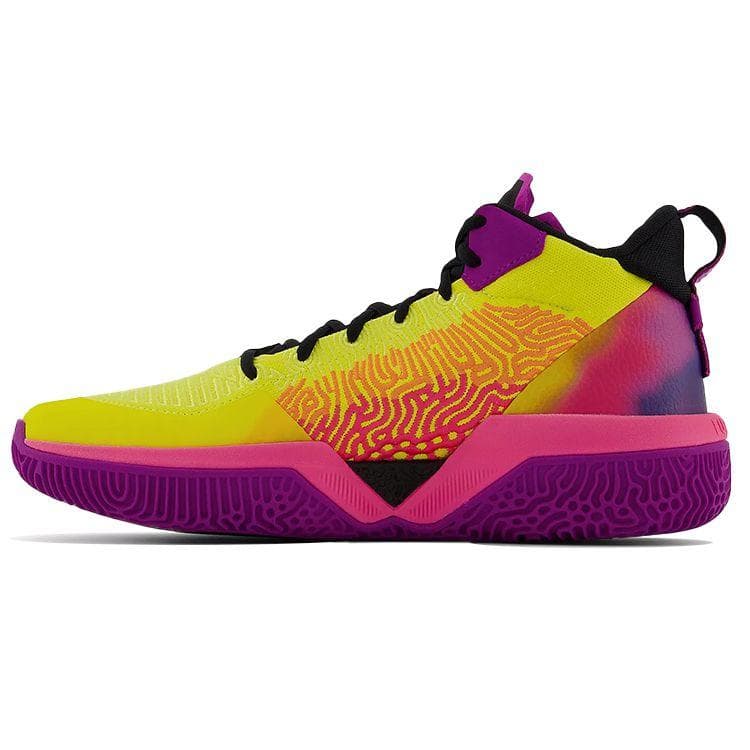 Pantofi de sport pentru bărbați New Balance Dejounte Murray x Two WXY Personal Journey, multicolor, galben roz BB2WXYOM cm