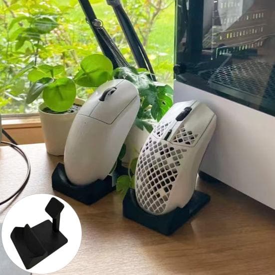 Suport de birou pentru mouse Suport pentru mouse PC Suport pentru afișare mouse de gaming Accesoriu de birou pentru gaming Depozitare mouse de birou