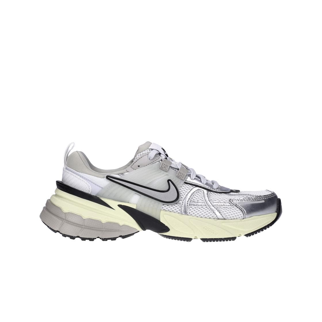 Adidași de damă Nike V2K Run Summit White Pure-Platinum Light-Iron-Ore Argintiu-Metalic FD0736-100 cm