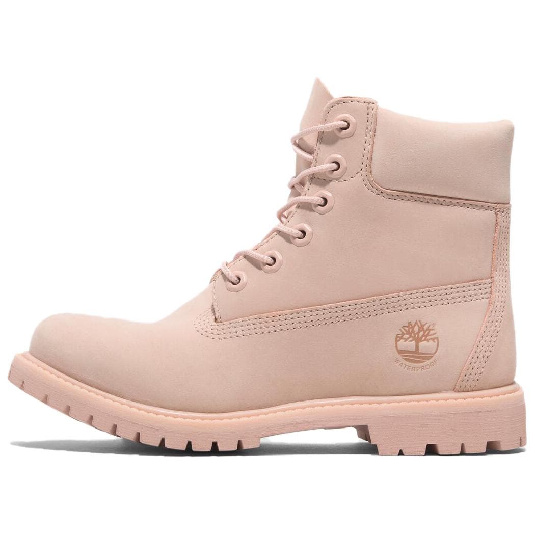 Ghete Martin scurte confortabile Timberland Premium Series pentru femei, roz deschis A2HR8EKD cm