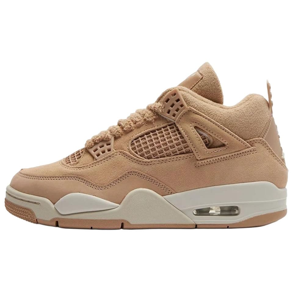 Air Jordan 4 Retro Cozy Girl Adidași pentru femei Maro Cânepă Maro Orewood Deschis HV0823-200 cm
