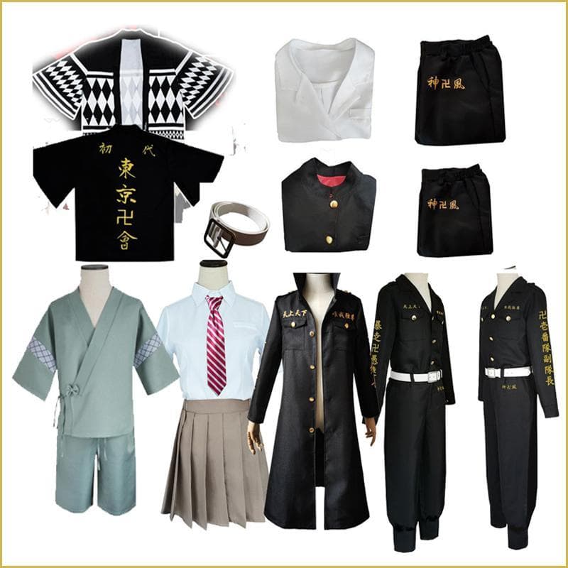 Costume de joc de rol Anime Tokyo Cosplay Stiluri multiple cm