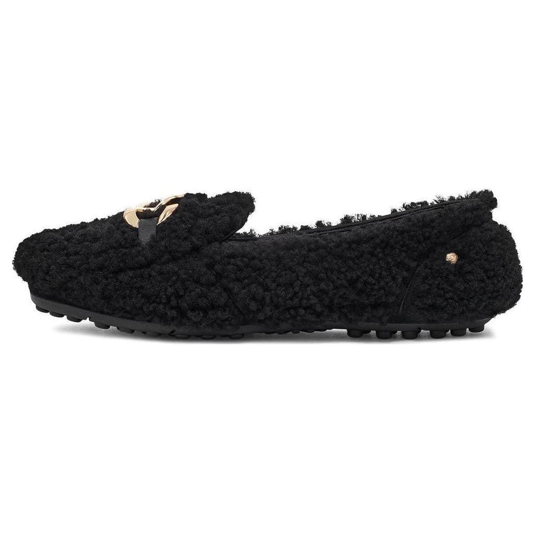 UGG Piele de Oaie Dintr-o Bucată Confortabili Versatili Casual Balerini Femei Balerini Negri 1153515-BLK cm