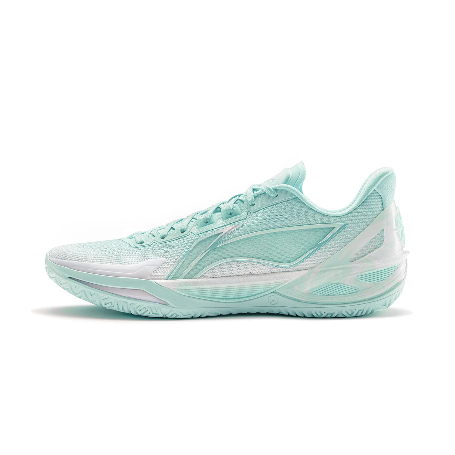 Pantofi de baschet Li Ning Blade 6 V2 Low top Performanță All Around Unisex Albastru Alb ABAV087-5 cm