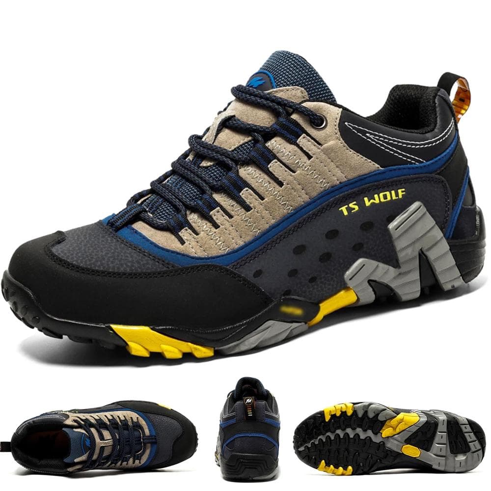Pantofi de drumeție sport în aer liber de înaltă calitate Bărbați Femei Trail Trekking Pantofi de alpinism din piele naturală Pantofi