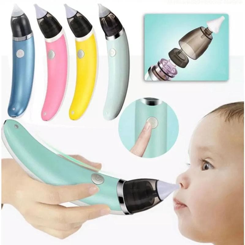 Aspirator Electric Nazal pentru Bebeluși Aspirator Nazal Automat pentru Nou-Născuți Echipament pentru Nas Înfundat Sigur Igienic Curățător