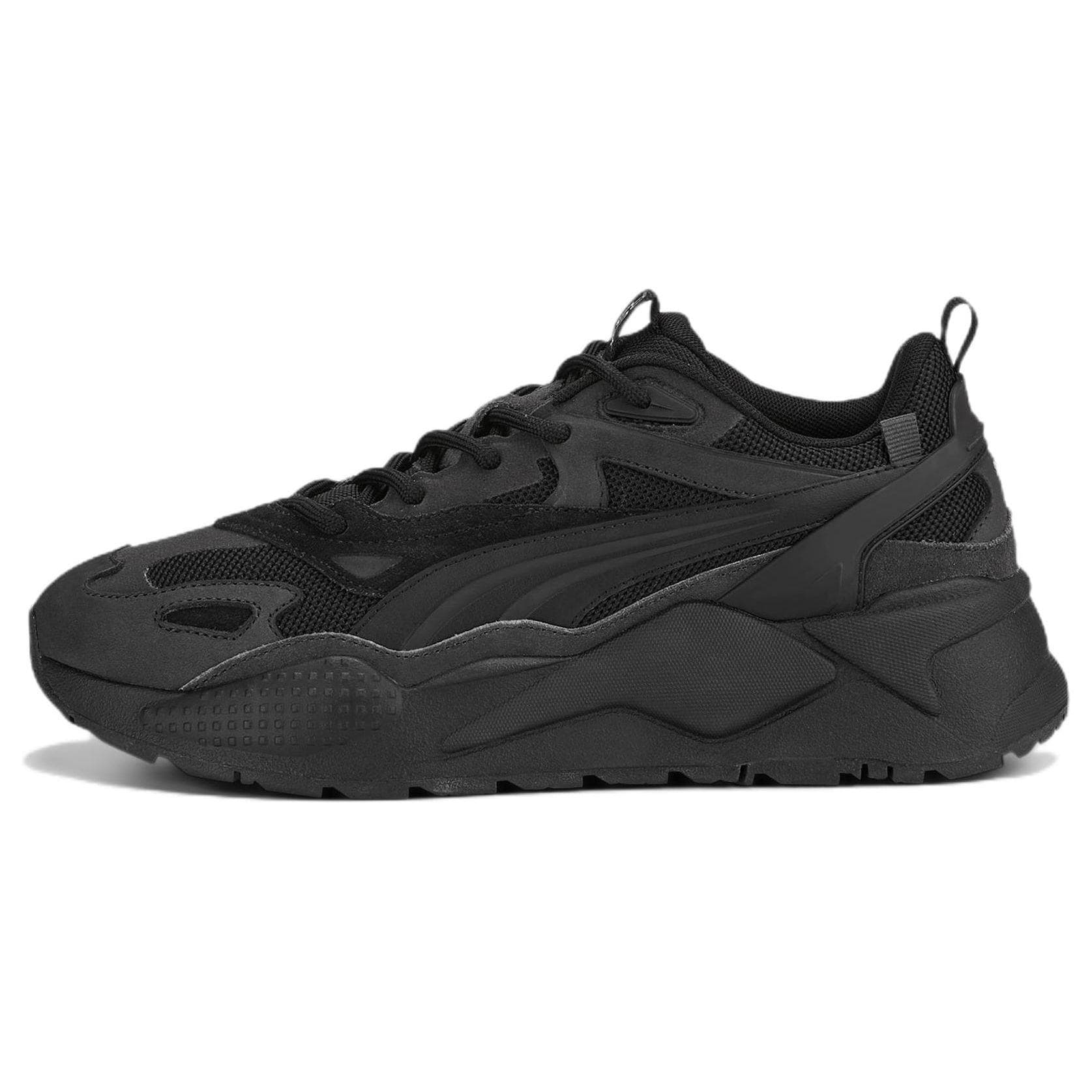 Pantofi sport unisex Puma RS-X Efekt Premium negru puternic gri 390776-01 cm
