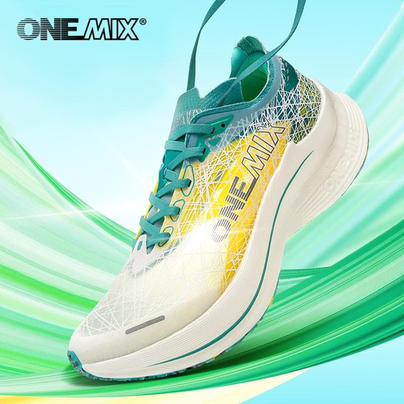 ONEMIX Marathon Carbon Plate Pantofi de alergare Absorbție de șoc Pantofi sport ultra-ușori Tehnologie de rebound Pantofi pentru bărbați în aer