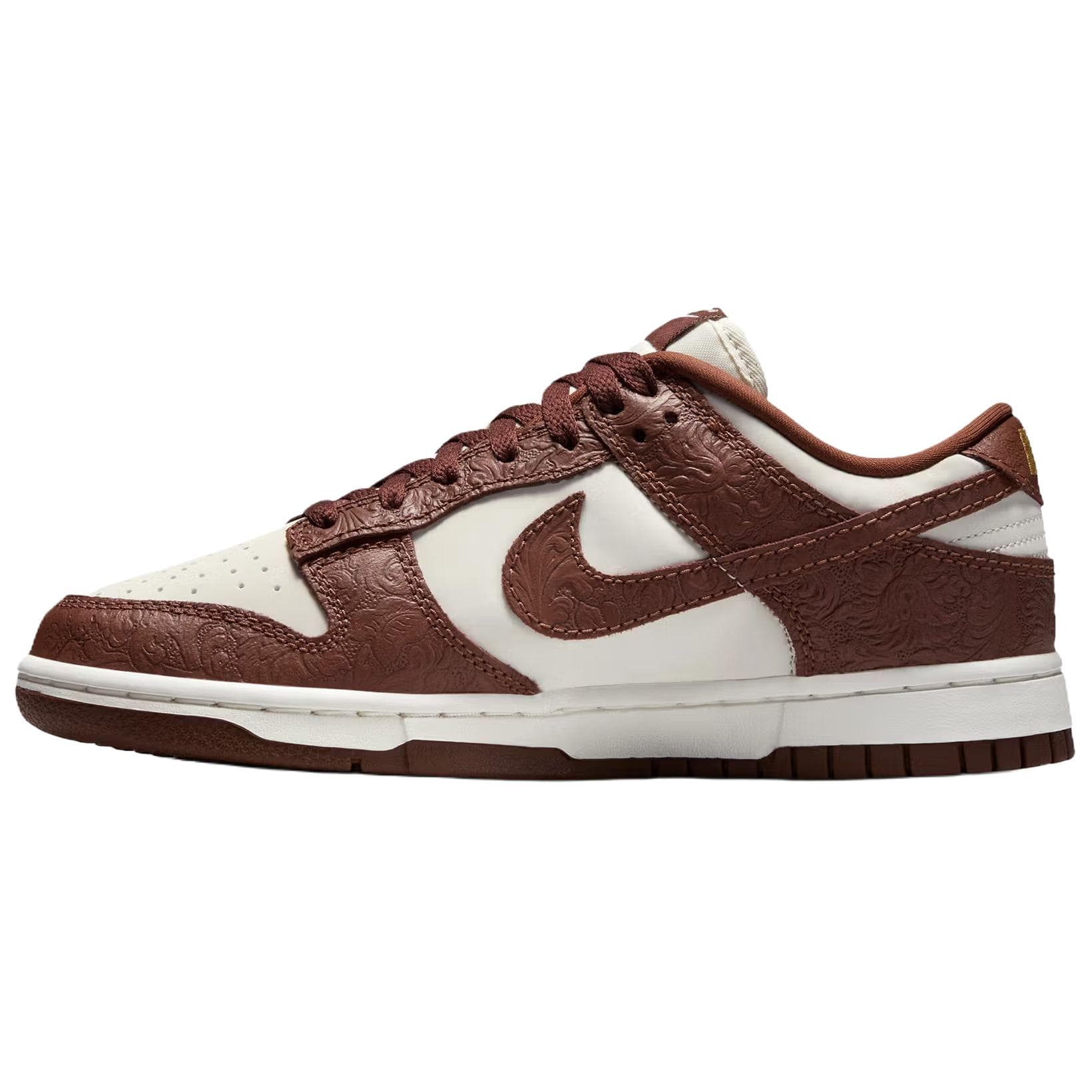 Adidași Nike Dunk Low Sail Metallic Gold pentru Femei Maro Fauna-Brown IF3944-100 cm