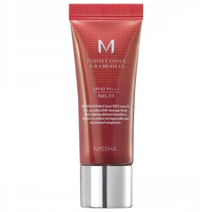 Missha Cremă BB SPF 42 Perfect Cover (BB Cream Ex) 20 ml 24 Cool Natural Beige