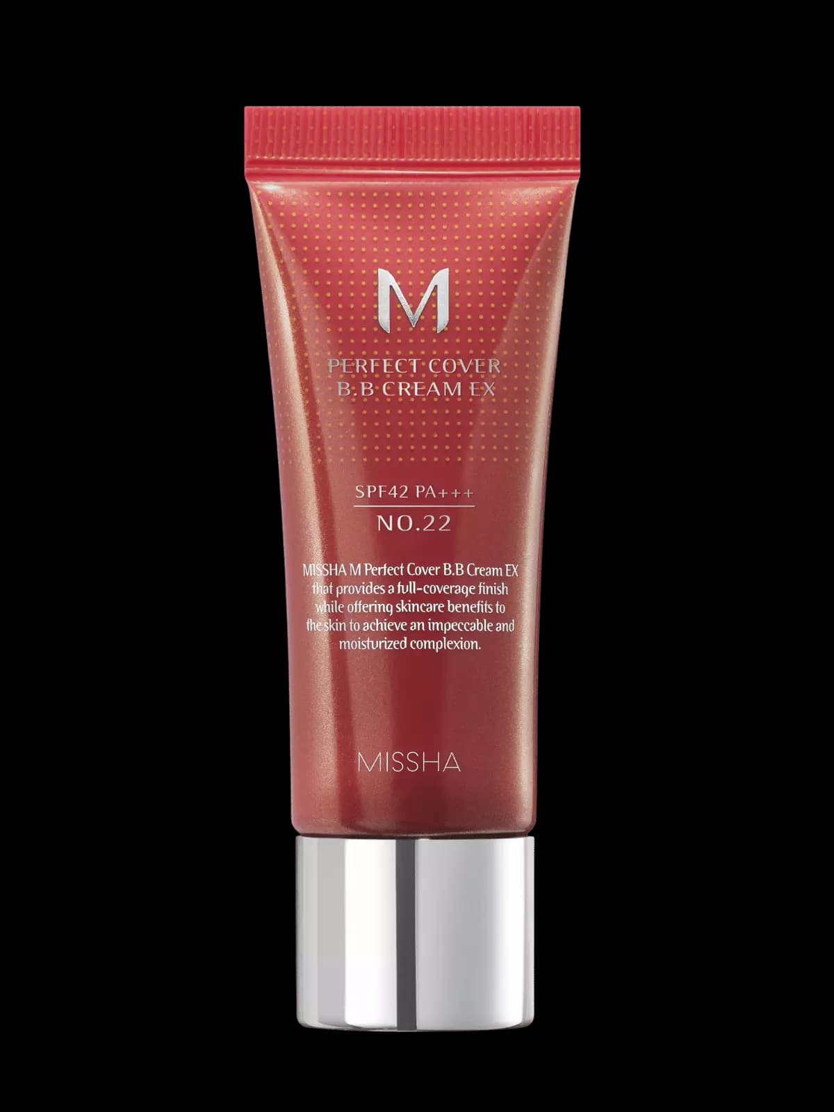 Missha Cremă BB SPF 42 Perfect Cover (BB Cream Ex) 20 ml 22 Cool Sand