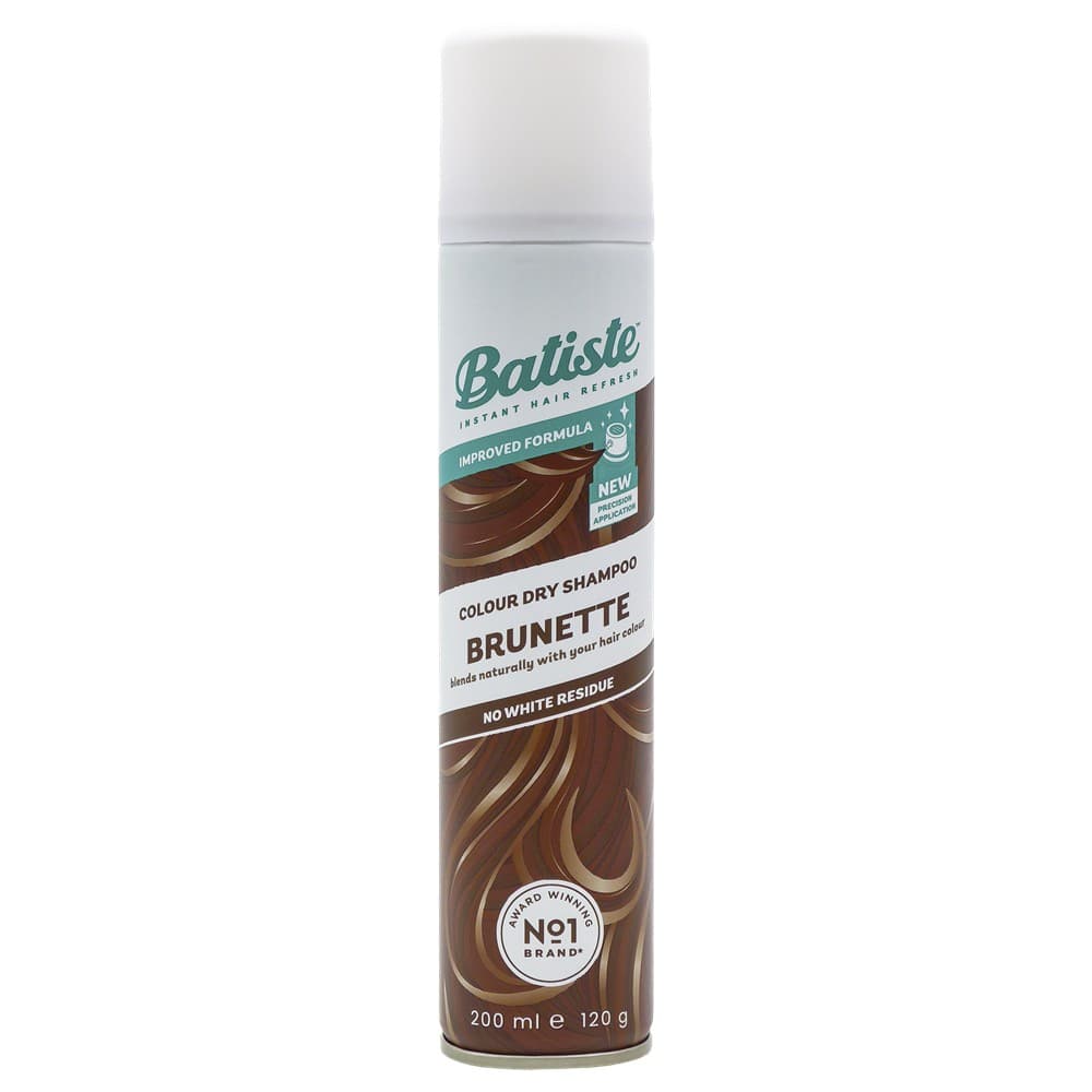 Batiste Șampon uscat pentru nuanțe de păr șaten (Dry Shampoo Plus Beautiful Brunette) 200 ml
