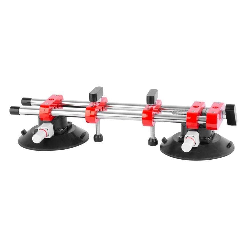 Ventuza profesionala pentru transport si montat parbrize, geamuri, placi marmura, granit, Strend Pro, 2 brate, max 150 kg