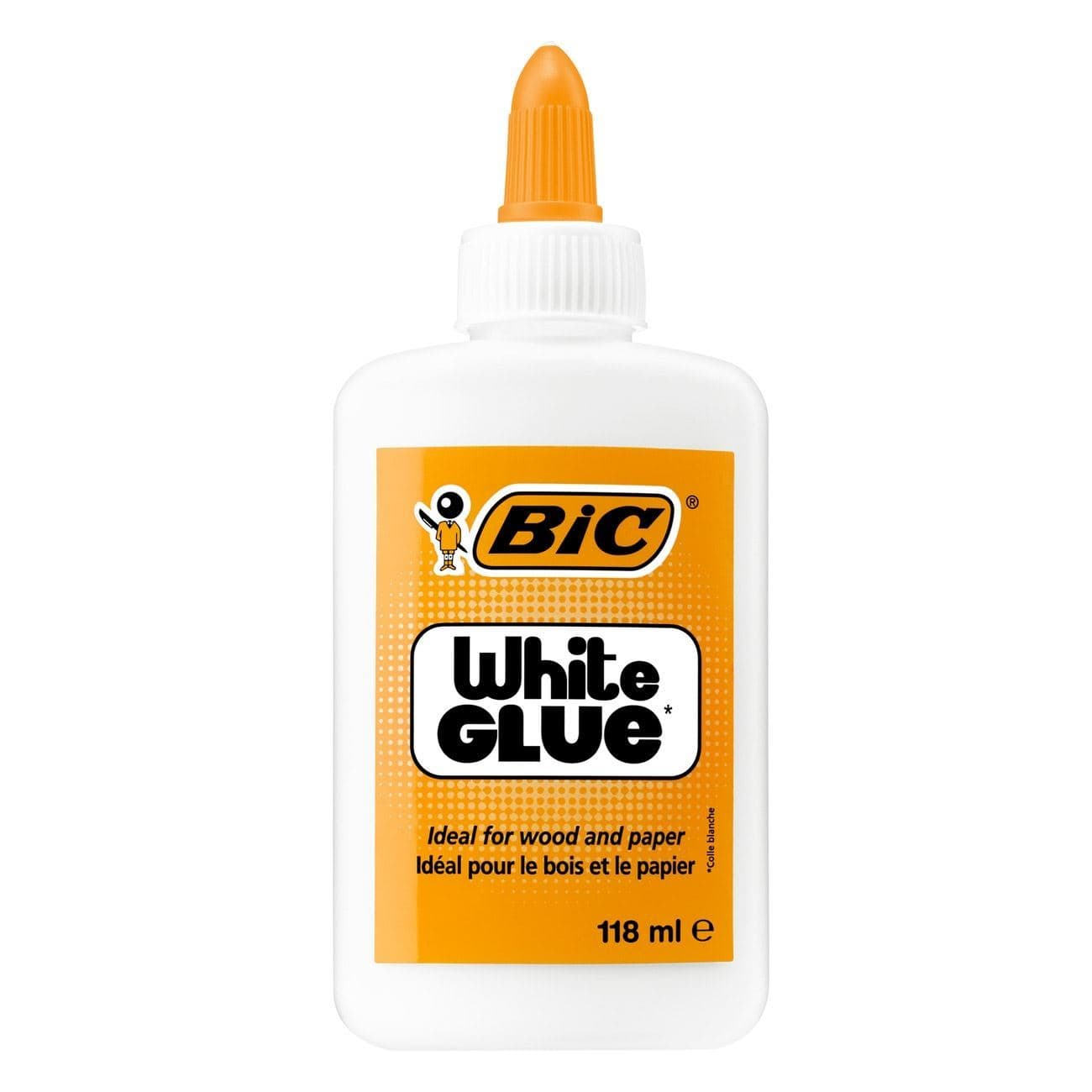 Adeziv alb, bic, white glue, capacitate 118 ml, set 8 bucati