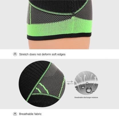 Genunchiera ortopedica de compresie, menisc si ligamente, ameliorarea durerii, respirabila si anti-alunecare