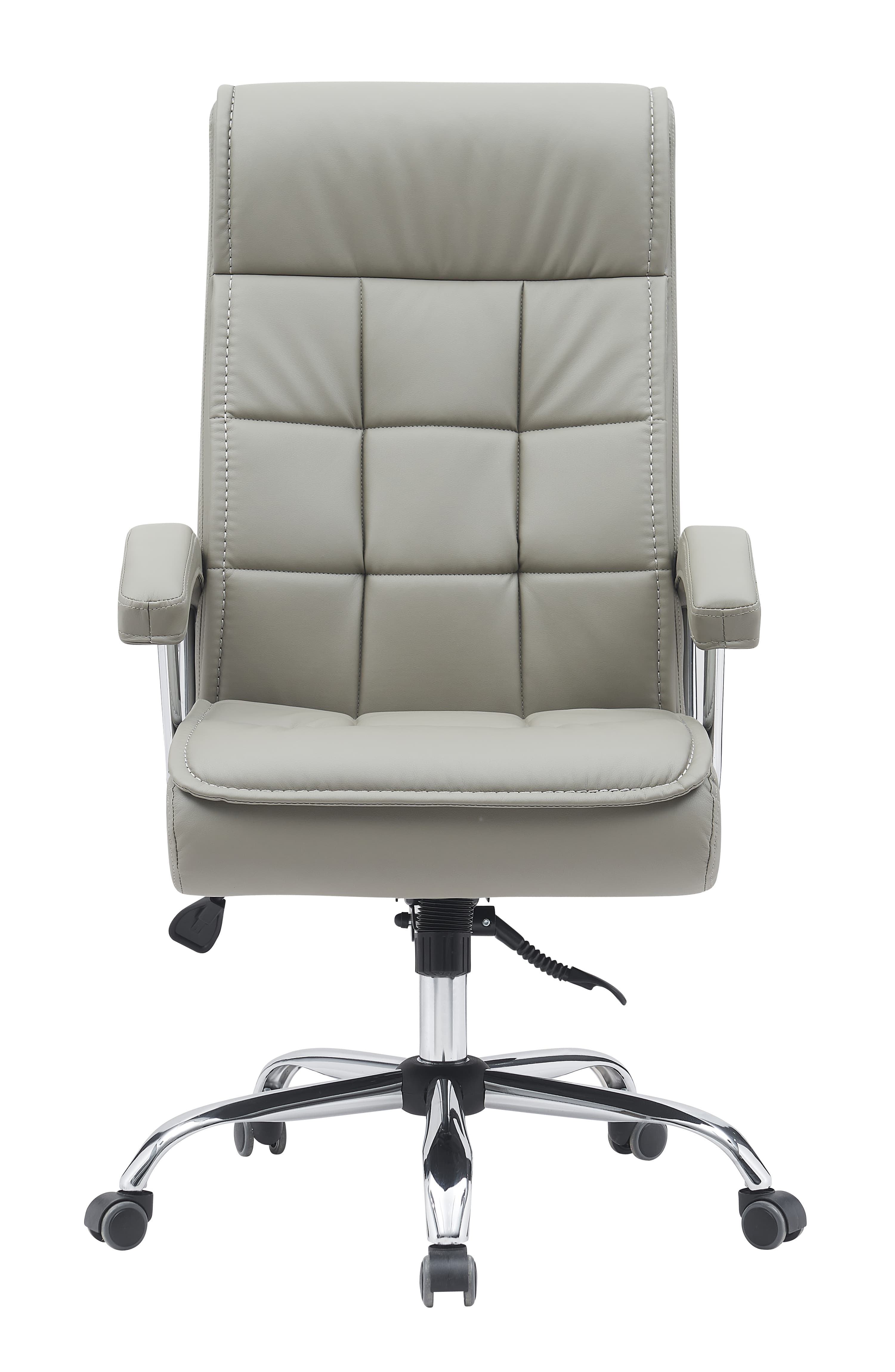 Scaun de birou US135 Bella, gri, 78x64x115-121 cm