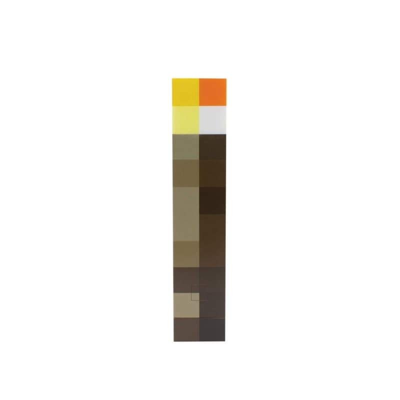 Torta Luminoasa Minecraft Torch, 28x6cm