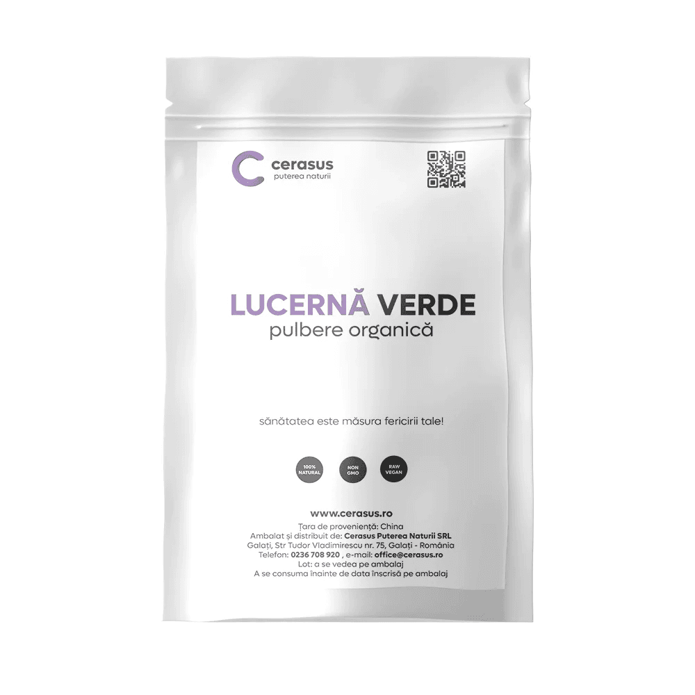 Pulbere din Lucerna Verde Vrac - 500g