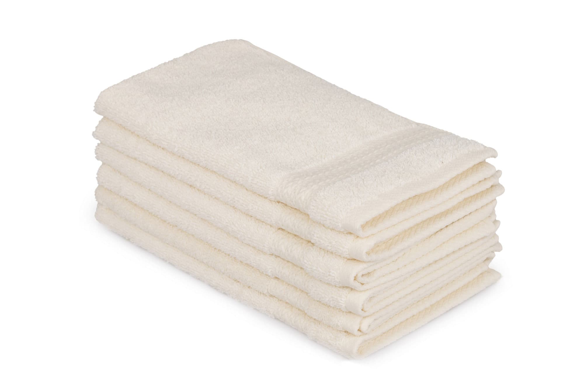 Set prosoape de fata, L'essentiel Maison, crem, 30x50 cm, 100% bumbac, 6 bucati