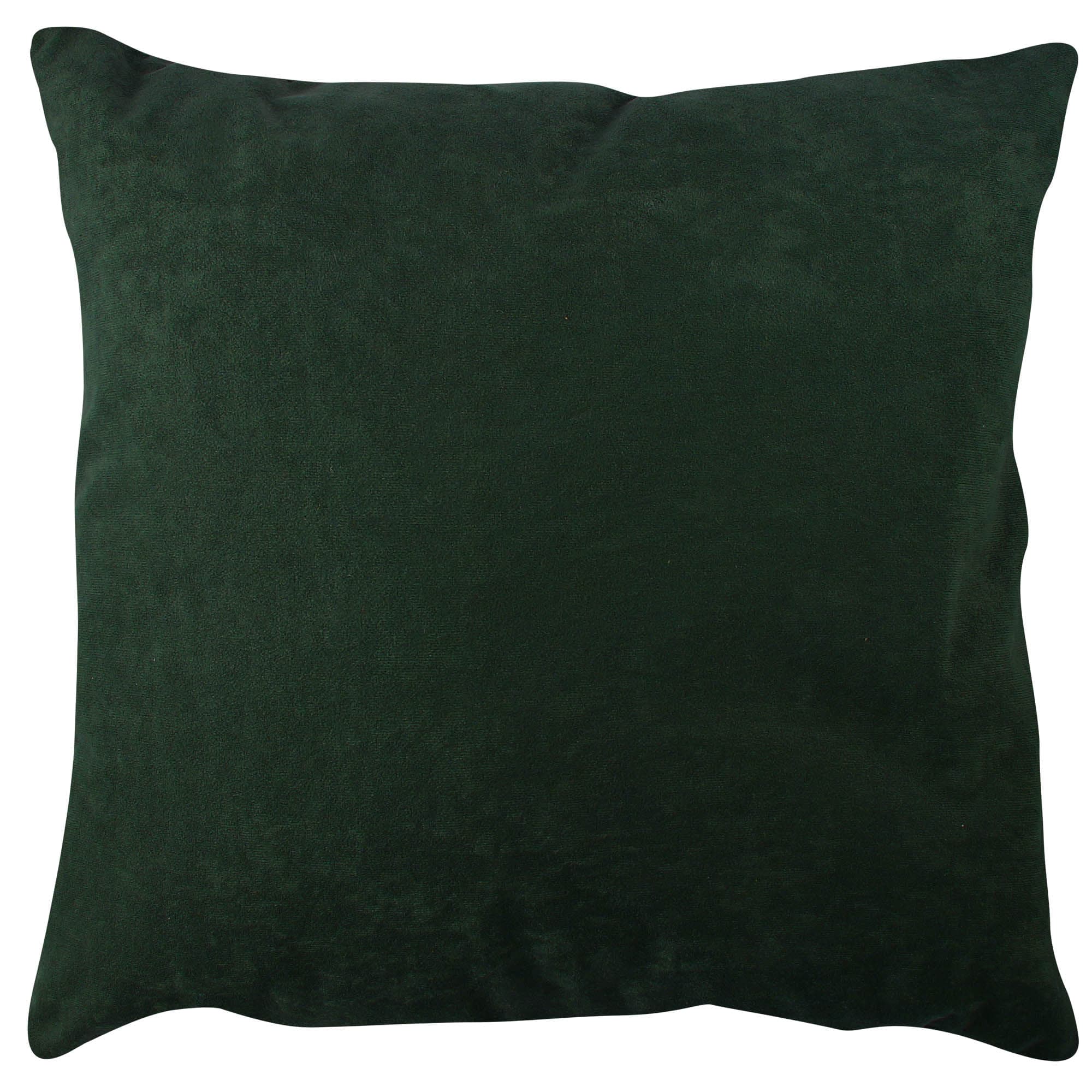 Perna decorativa, Aberto Design, verde inchis, 43x43 cm, 100% poliester, lavabila