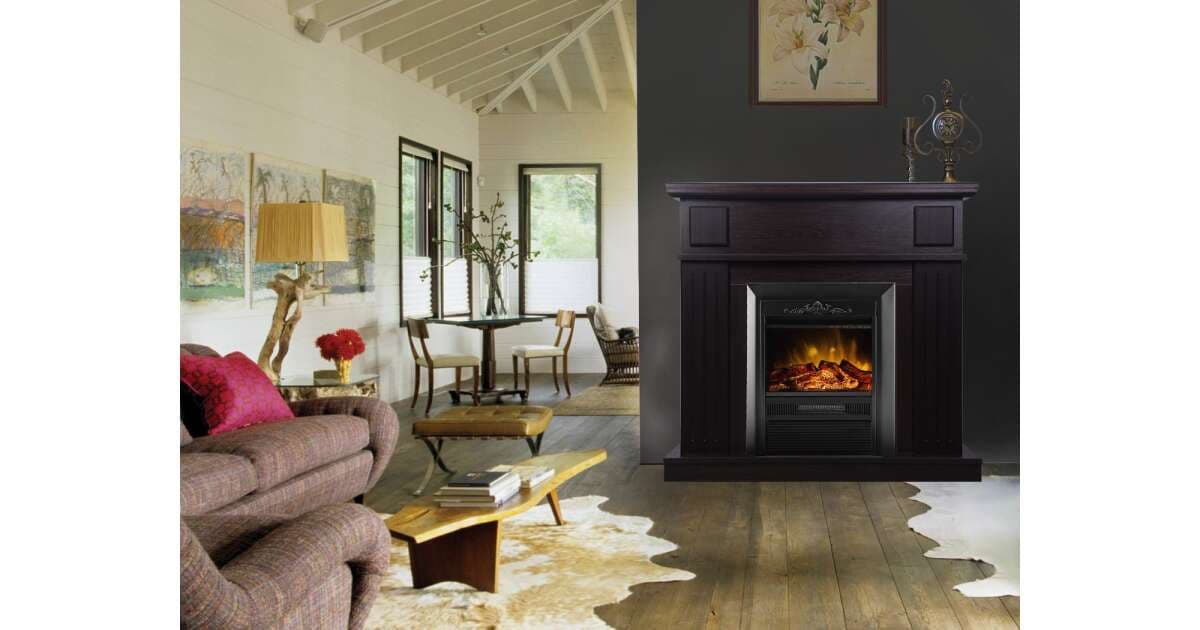Semineu electric Marina Maro inchis & Cristina, Art Flame, 997x1034x270 mm, 2000W