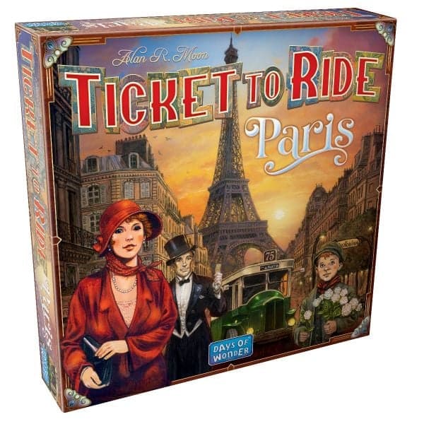 Ticket to Ride Paris – Joc Rapid cu Harta Parisului (EN)