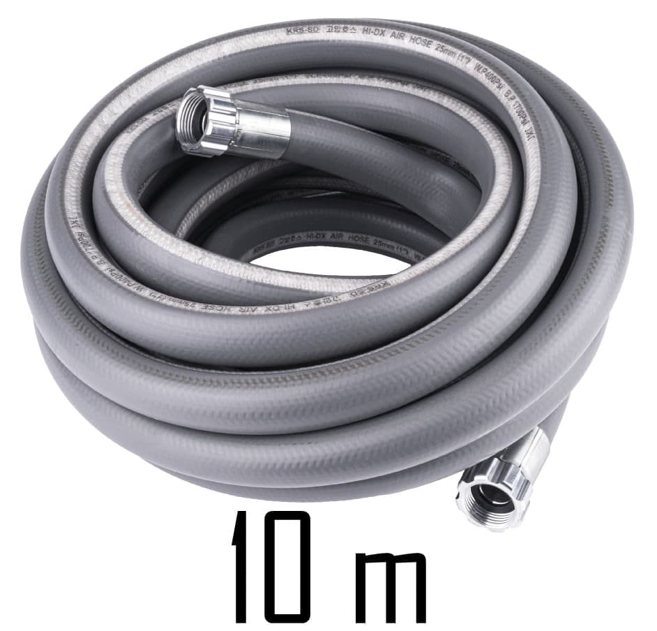 Set 2 furtunuri pentru masina de tencuit Powermat PM‑AGT‑1500M‑WA, 10 m + 11 m