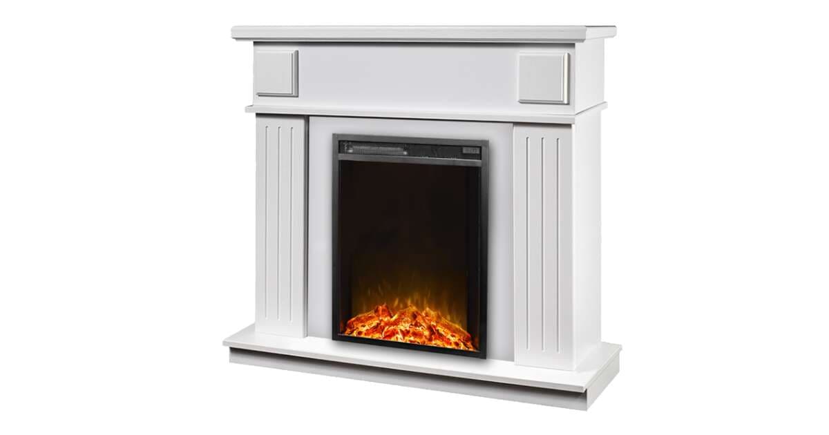 Semineu electric Marina alb & Miriam, Art Flame, 997x1034x270 mm, 1500W