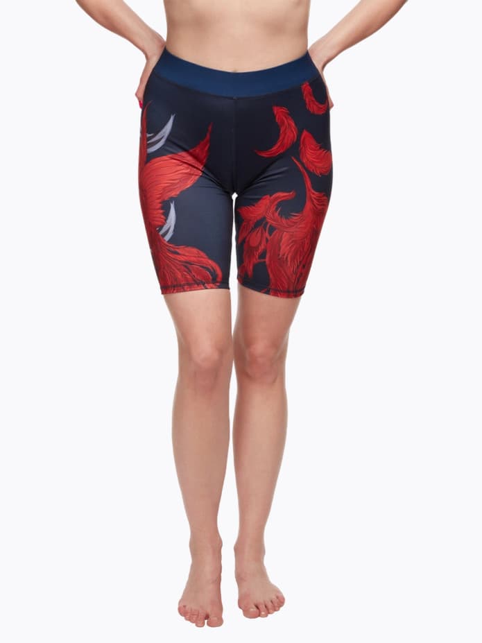 Jambiere scurte pentru femei veselă Dedoles Phoenix (D-W-AW-BS-C-C-1284) XS