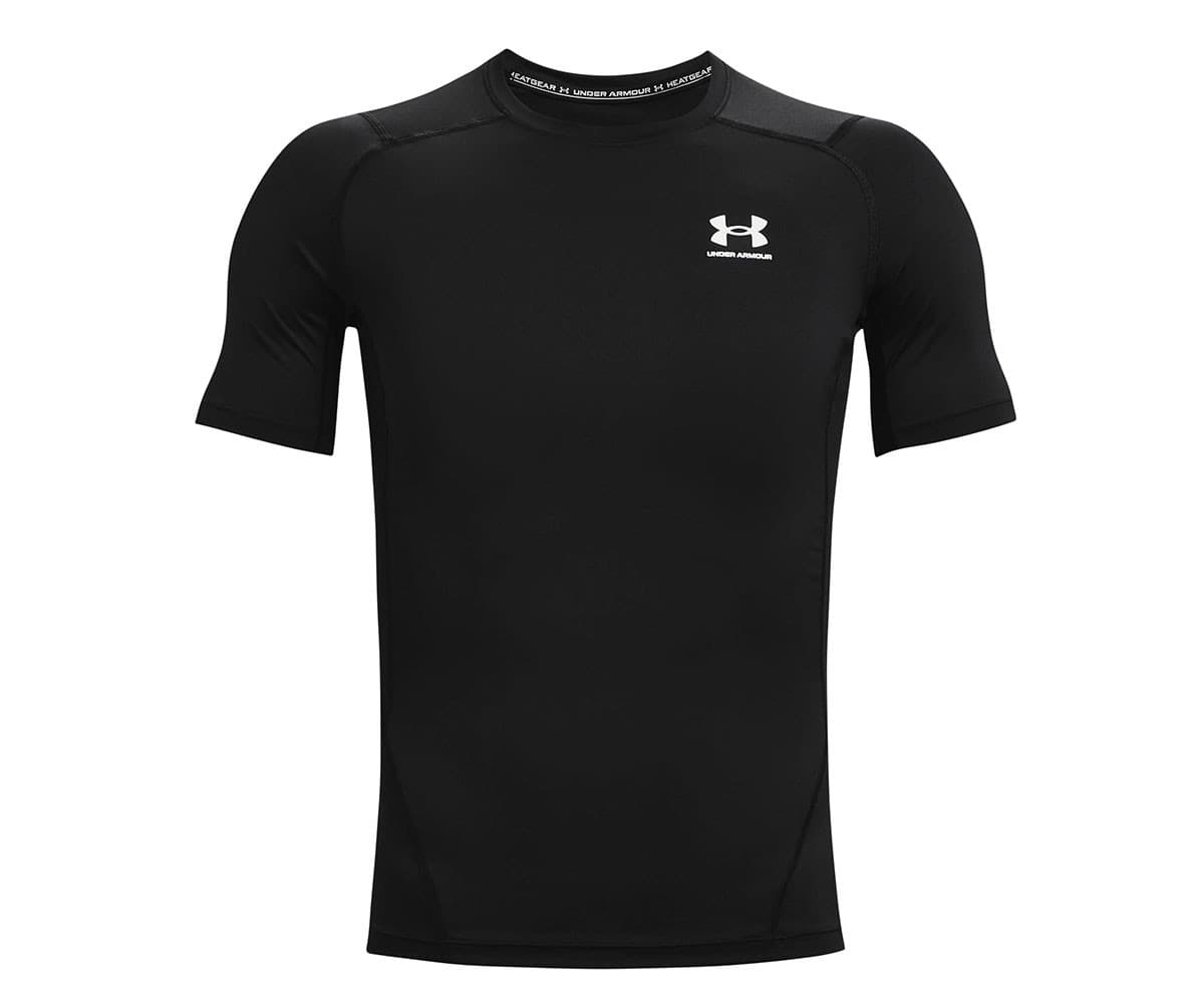 Tricou sport pentru bărbațiUnder Armour compresie neagră (1361518 001) M