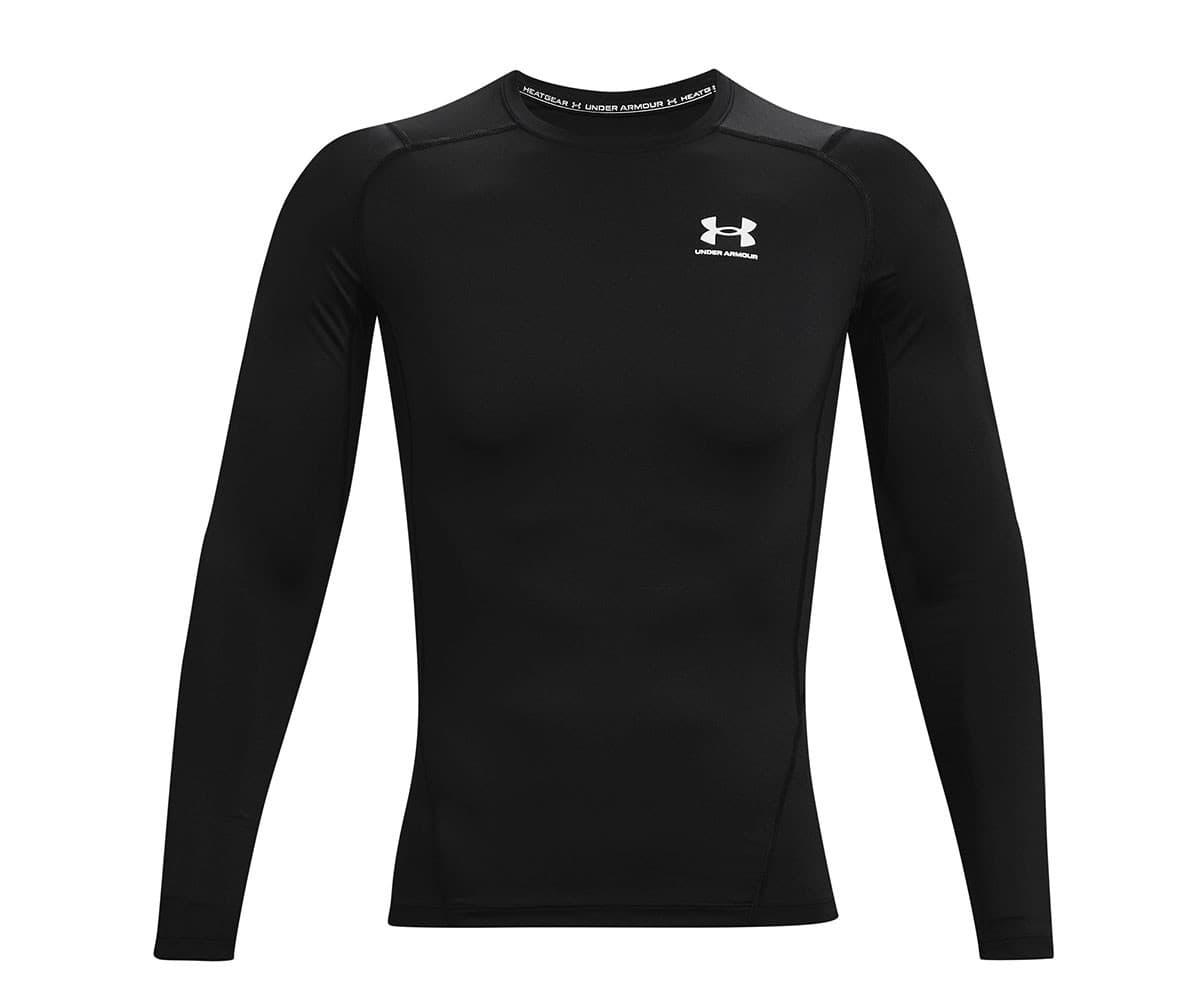 Tricou sport pentru bărbațiUnder Armour compresie neagră (1361524 001) XL