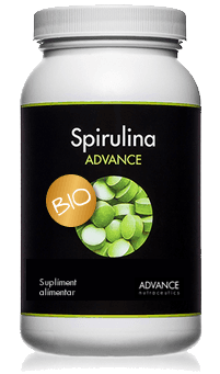 Spirulina ADVANCE - calitatea BIO (1 000 de pastile)