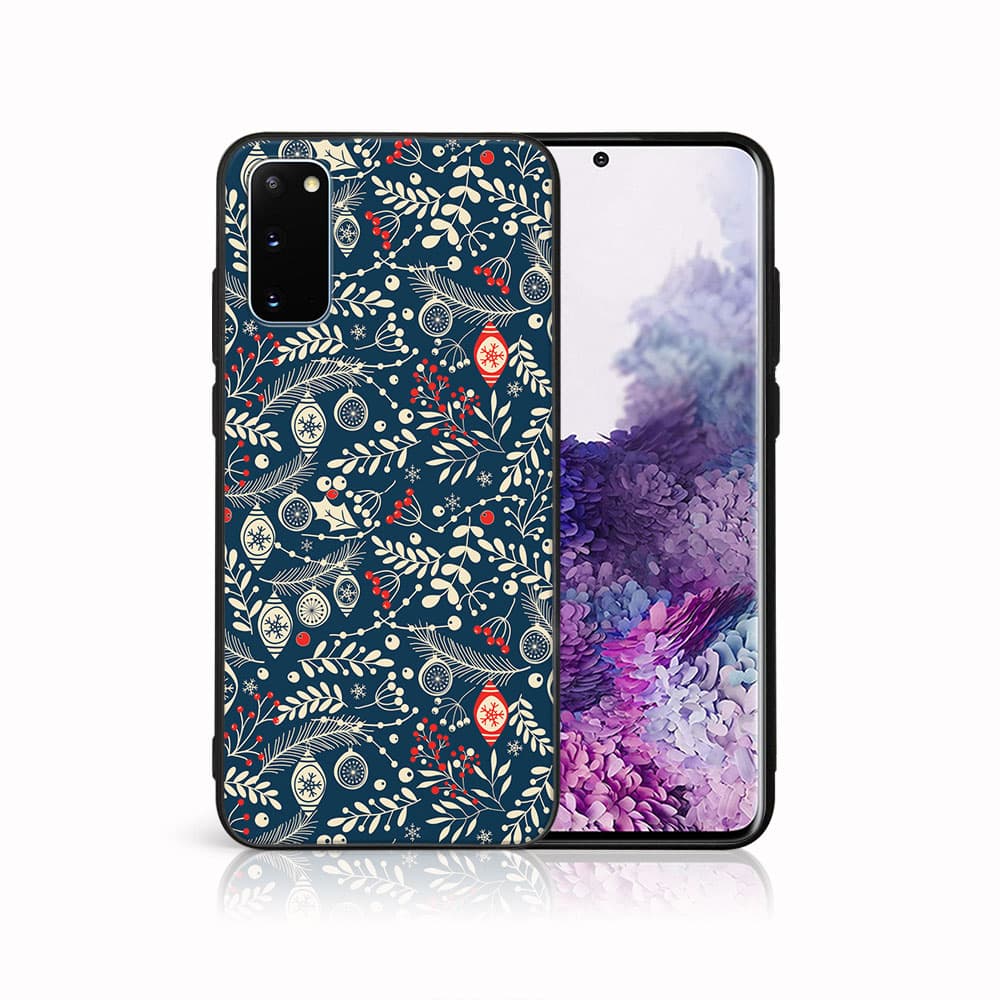 PROTEMIO MY ART Capac cu design de Crăciun Samsung Galaxy S20 Plus Vâș (070)