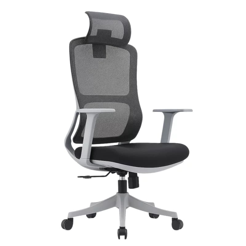 Scaun de birou ergonomic Elvara cu tetiera reglabila – dimensiuni W680*D640*H1160-1330mm