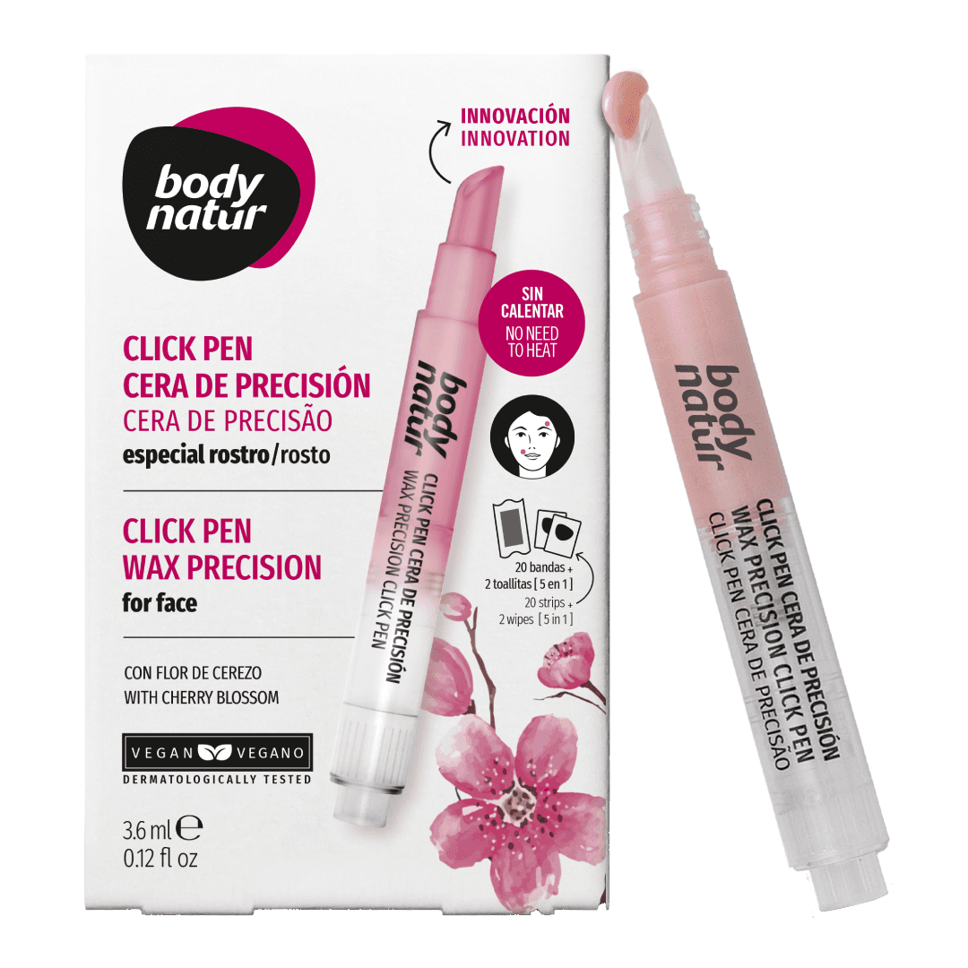 Ceara depilatoare faciala tip Click Pen, 3.6ml, Body Natur