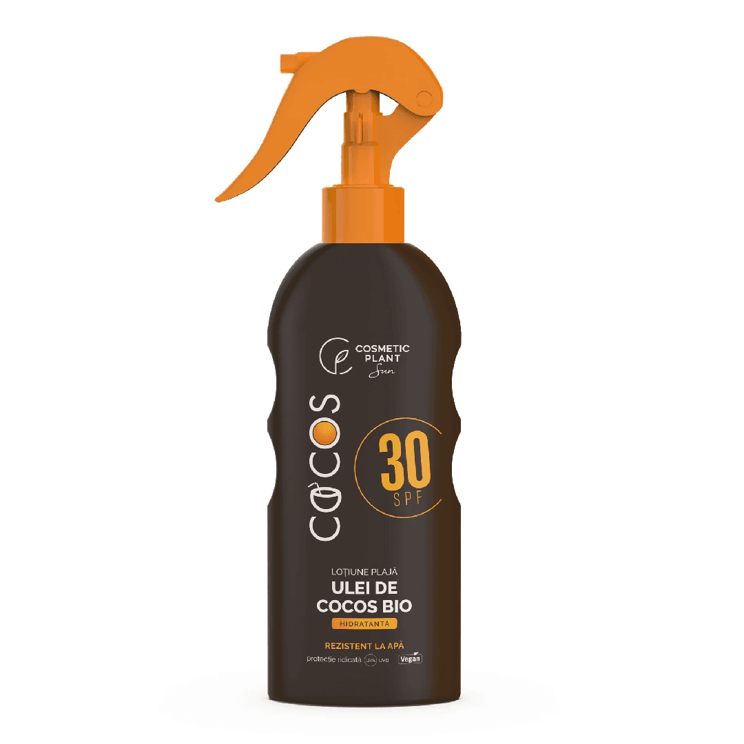 Emulsie plaja COCOS, SPF30, 200 ml, Cosmetic Plant