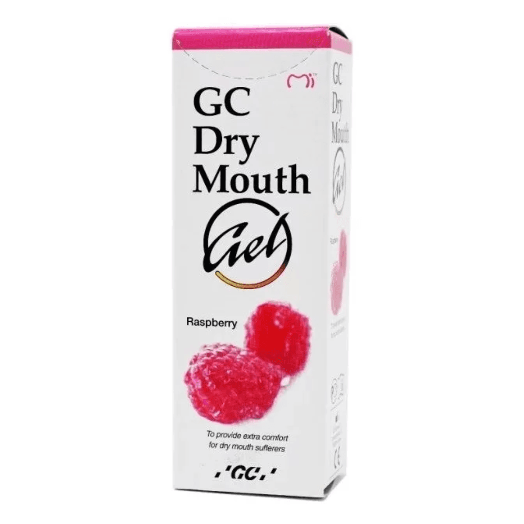 Gel pentru gura uscata cu aroma de zmeura Dry Mouth, 35 ml, GC Dental