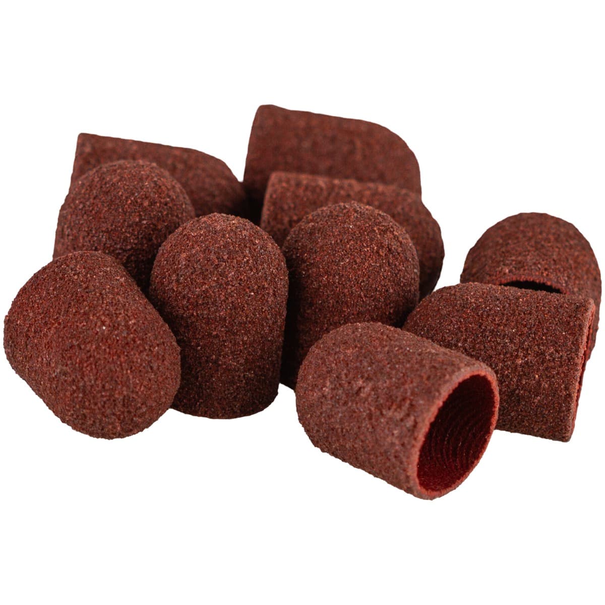 Rezerve smirghel cap sferic pentru pila electrica PRIMA 13x19mm, set 10 buc